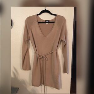 Beige comfortable sweater